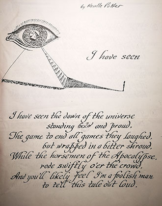 I Have Seen lyrics, page 1